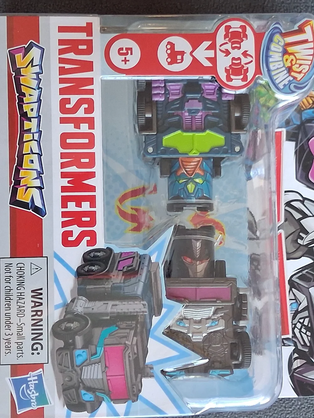 Transformers Kids Twist & Combine Vehicle Toy - Multi-Color